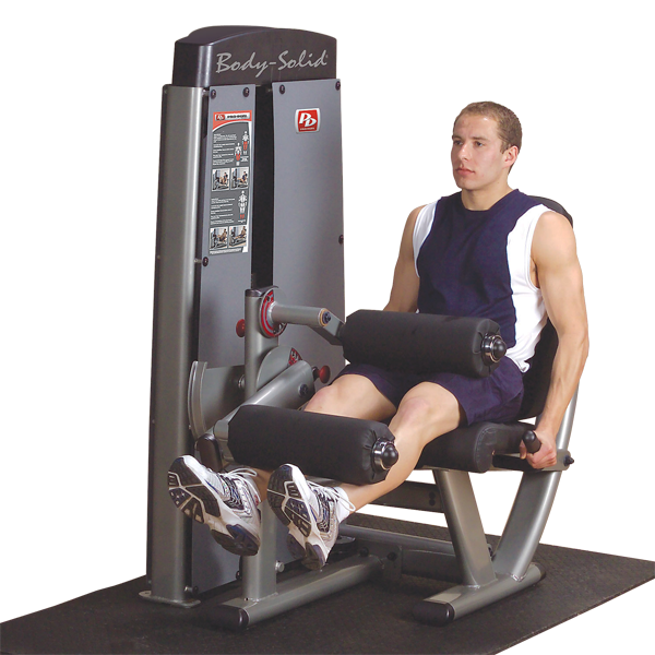 Body Solid DUAL LEG EXTENSION MACHINE FREESTANDING 210LB STACK