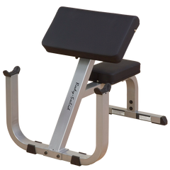 Body Solid Preacher Curl Bench Weight Room Equipment Bigger Faster Stronger