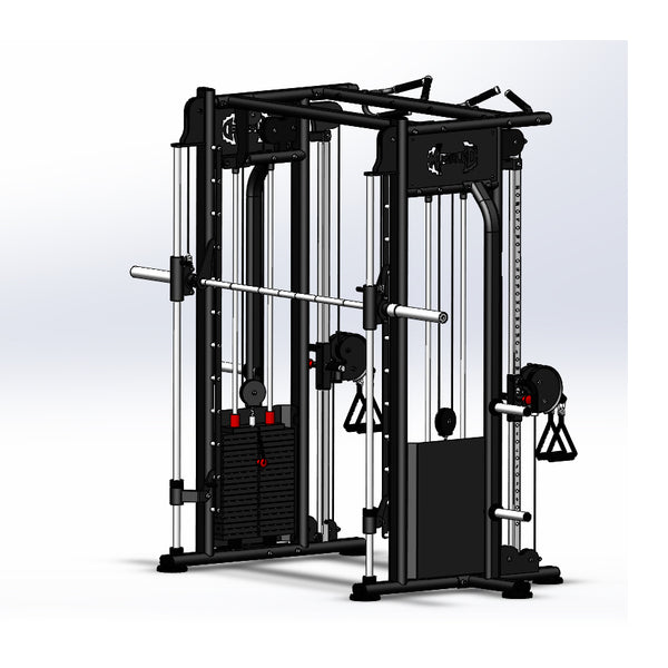 Smith machine cable online machine