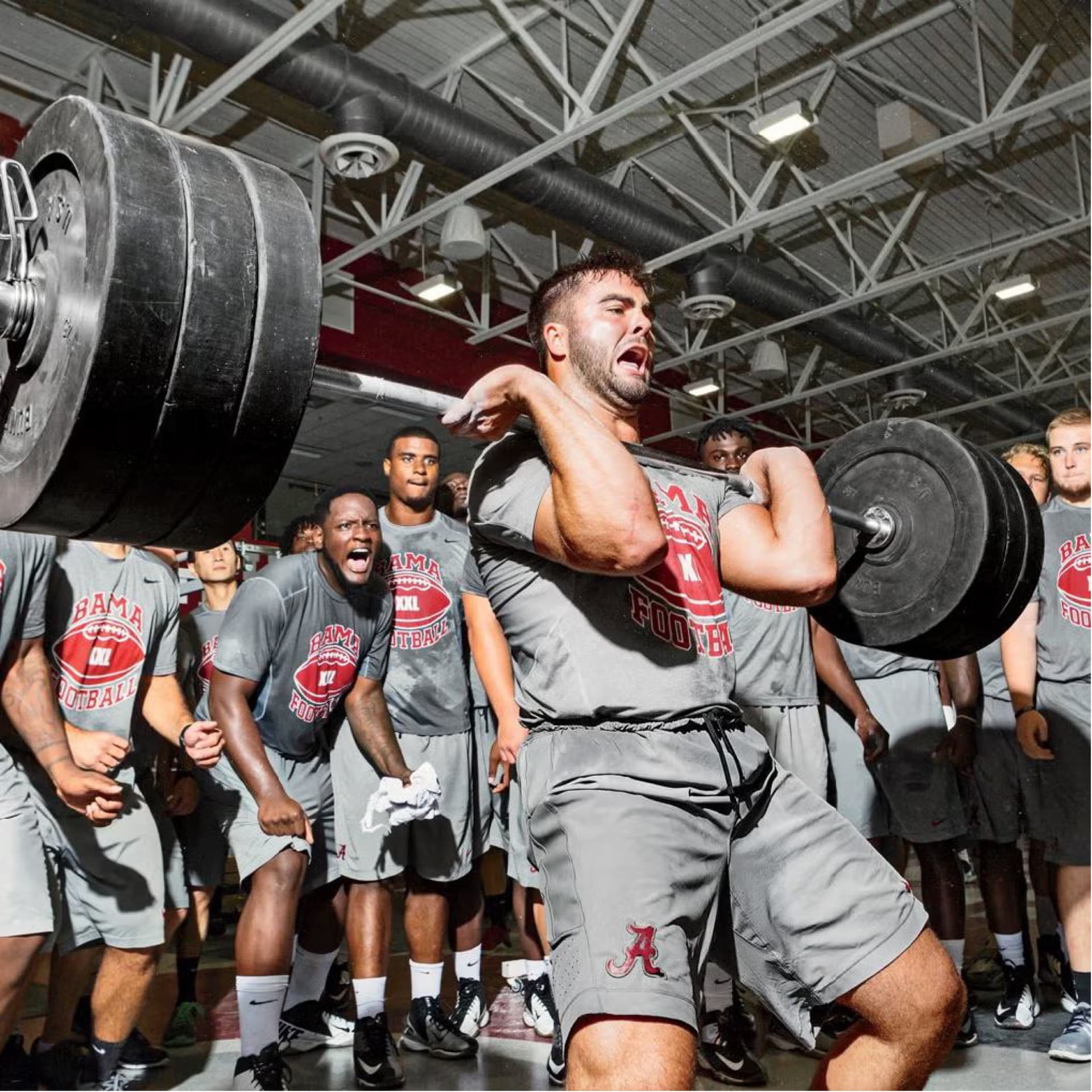 A fully equipped BFS weight room