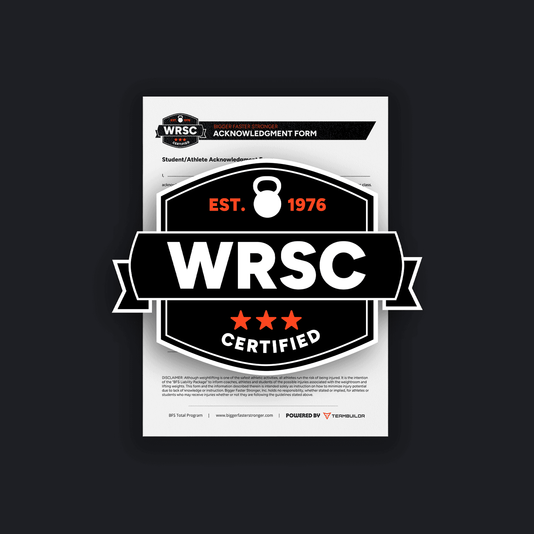 WRSC Online Certification