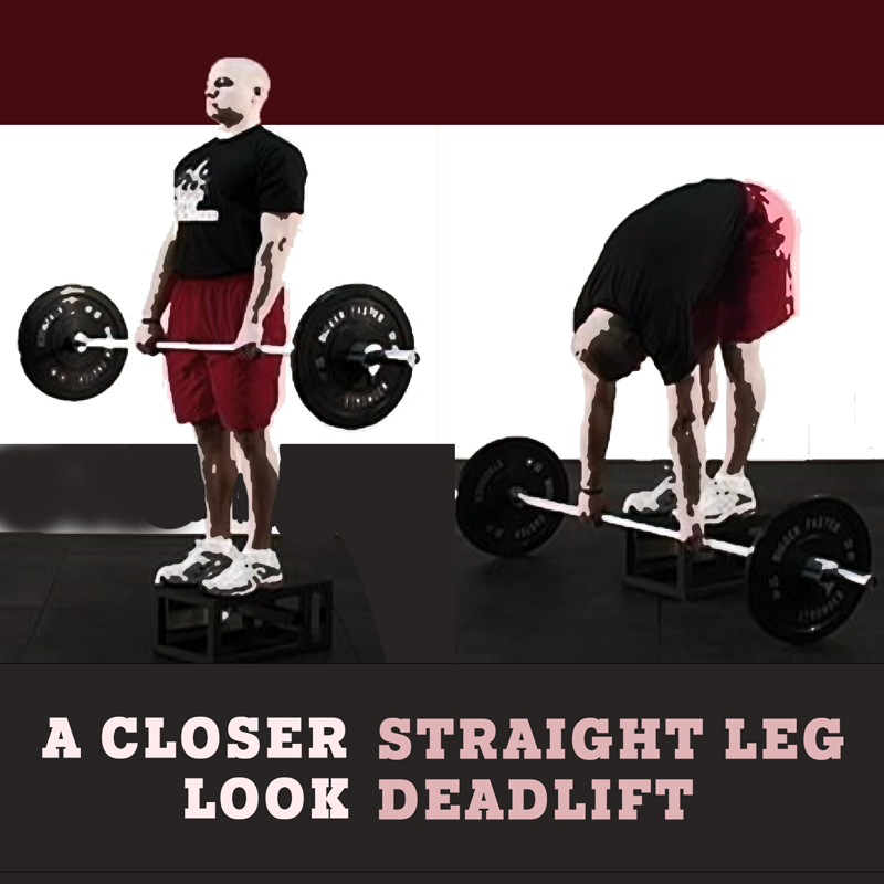 How Straight Leg Deadlifts contribute to a Total Athlete!