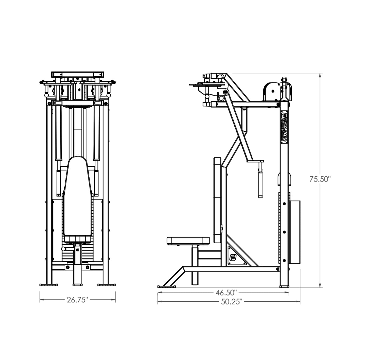 Ultra Pro Rear Delt/Pec Machine - 250LB Stack – Weight Room Equipment ...