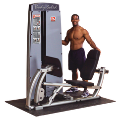 Body-Solid - Dual Leg/Calf Machine FREESTANDING, W STACK – Weight Room ...