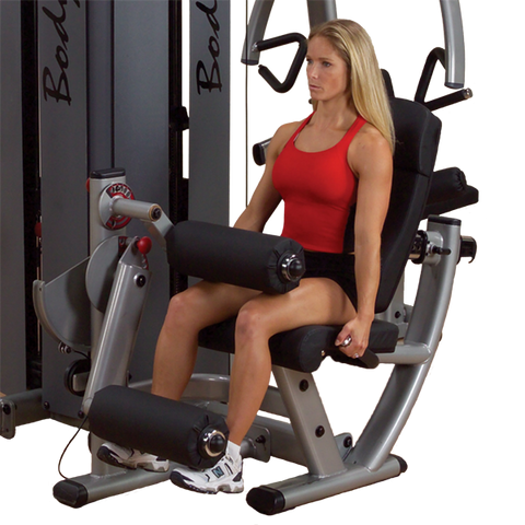 Body-Solid - DUAL LEG EXTENSION-STATION, DGYM 210LB STACK