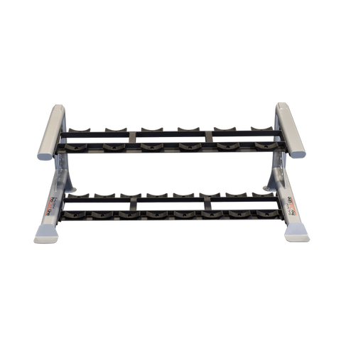 Body-Solid - PCL SDKR 2 Tier Saddle Dumbell Rack