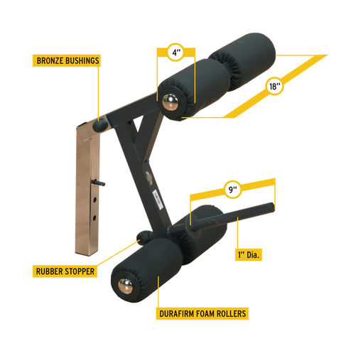 Body-Solid - 4 Roller Leg Developer