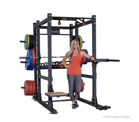 Body-Solid - PCL Power Rack SPR1000 and Extension Package